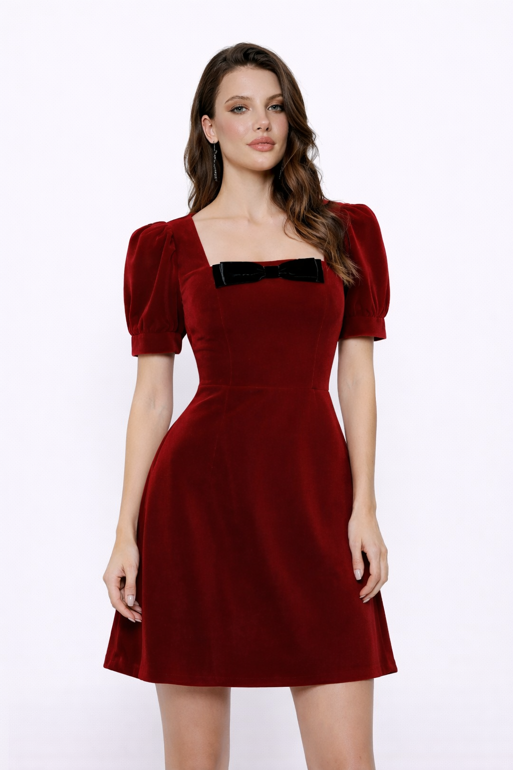 Velvet Fabric Dress
