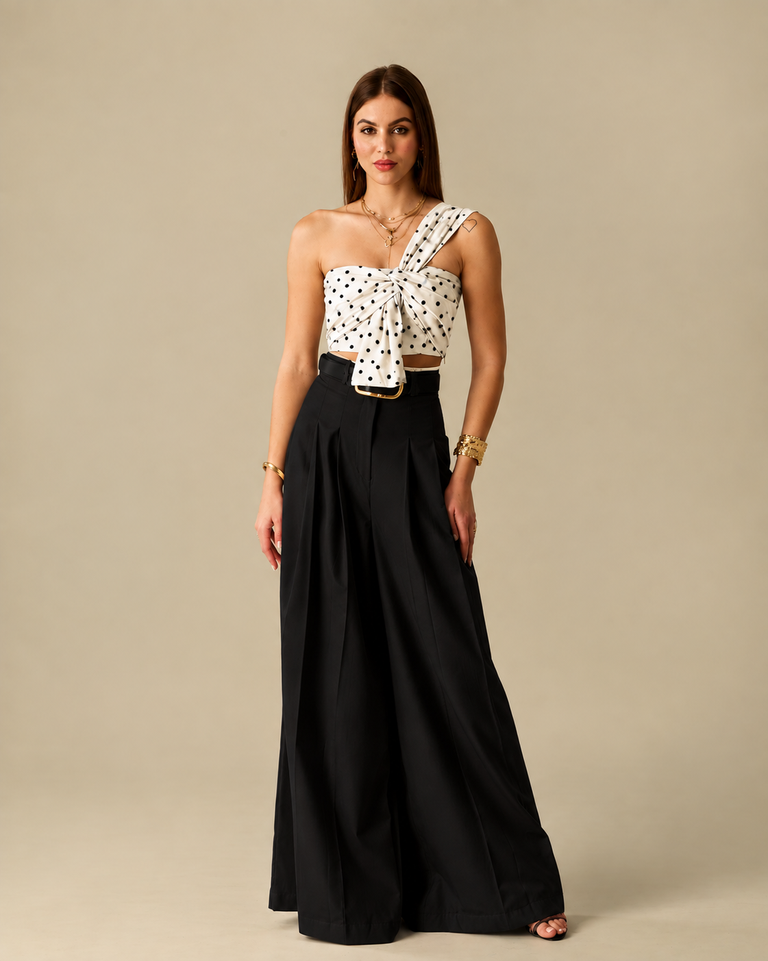 Knot Polka Top