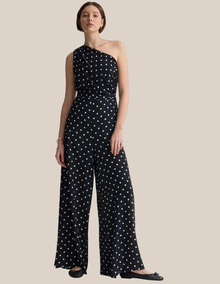Lou-Lou Jumpsuit in Black