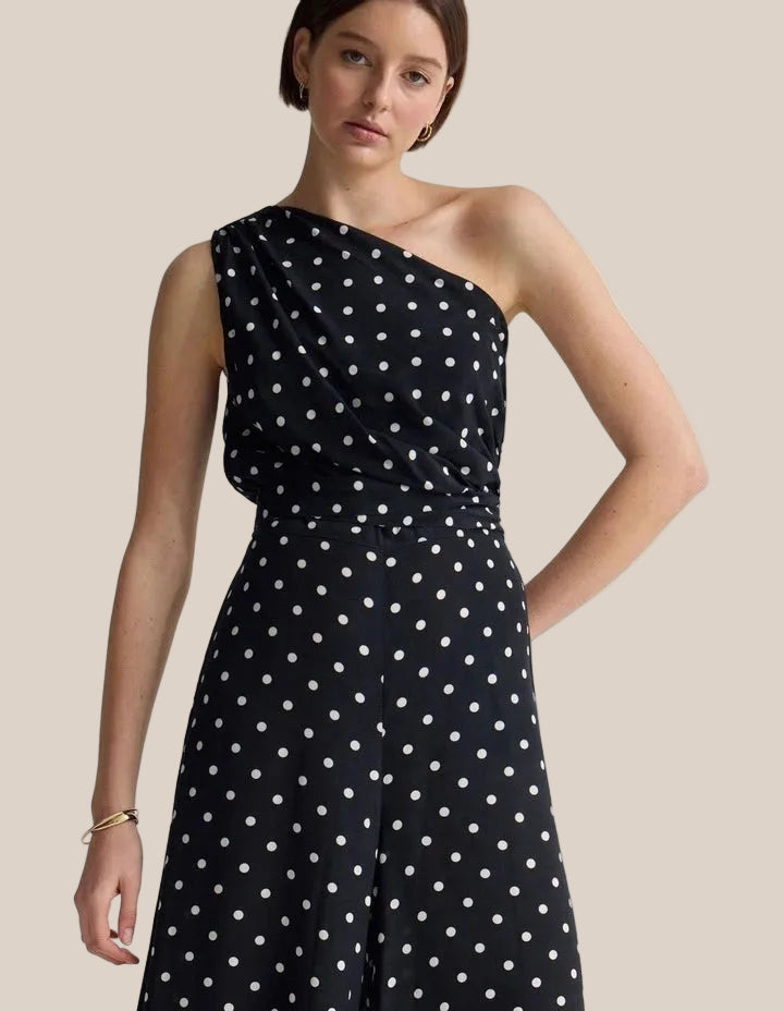 Lou-Lou Jumpsuit in Black