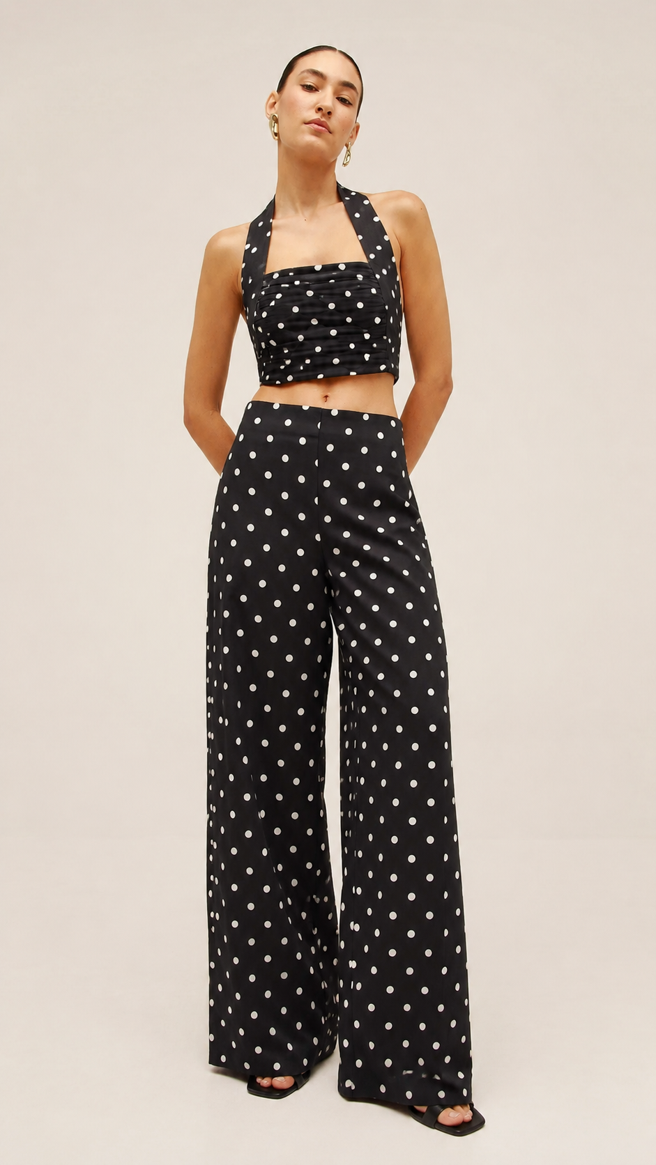 Noir Polka Dot Co-Ord