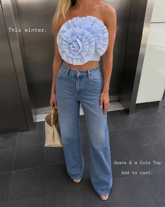 Swept - Tie Top